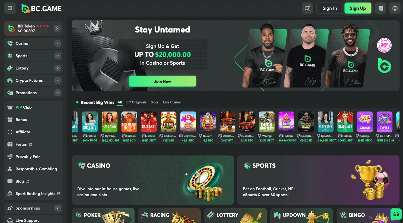 BC.Game General Info