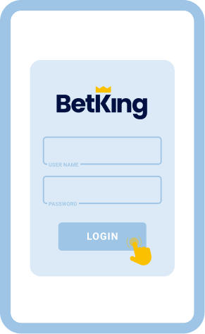 Tap the Login button Tap the Login button