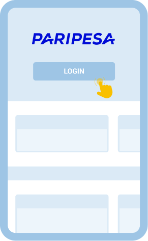 Tap the “LOG IN” button